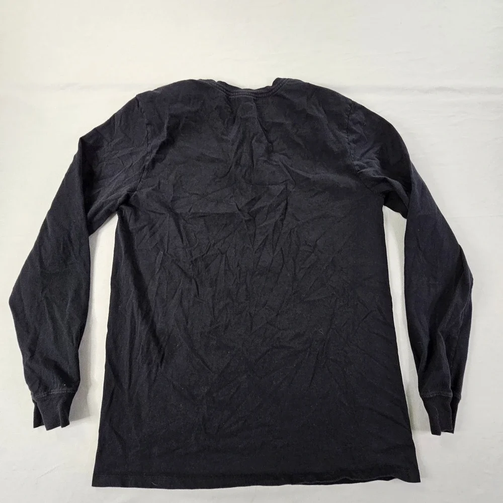 Nike Logo Black Short Sleeve Athletic Cut T-Shirt Men's L